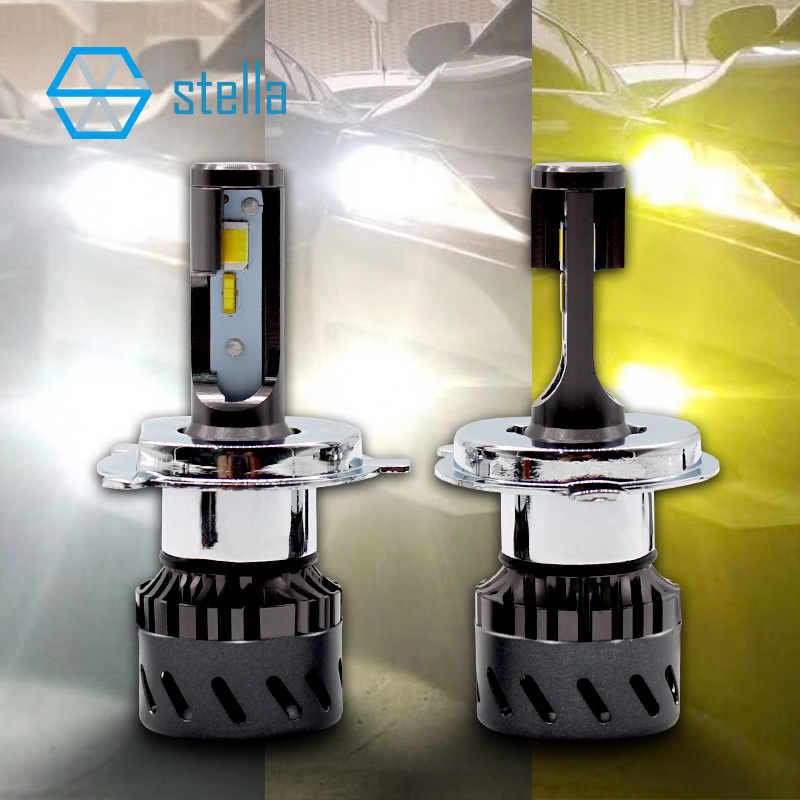Colour Changing Bulb - New 3 color changing led headlight