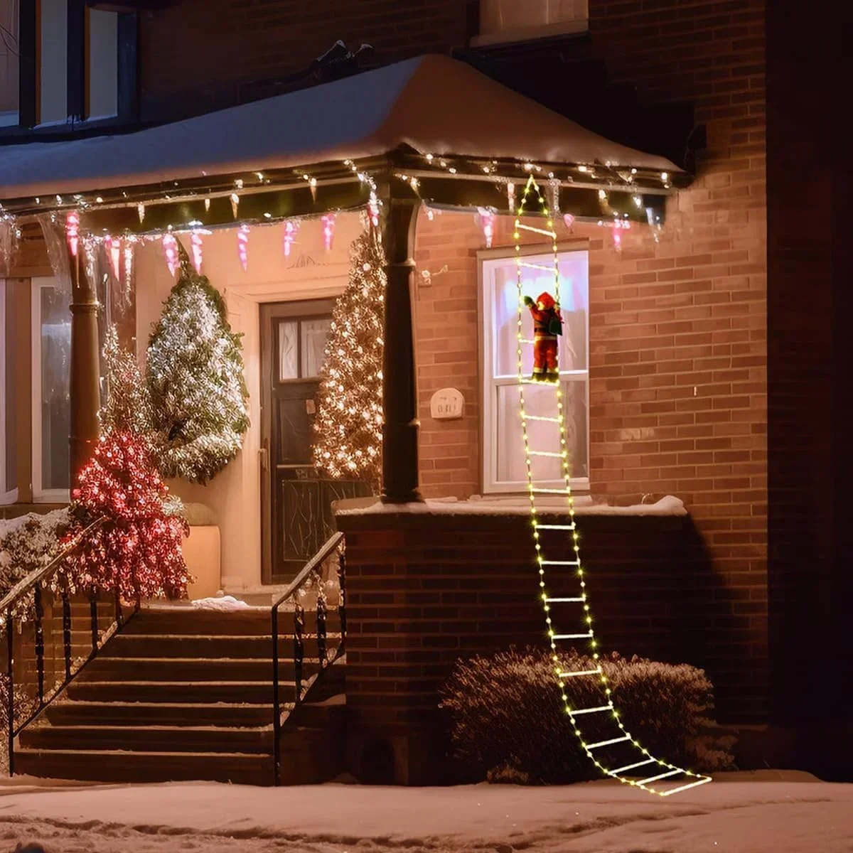 LED Ladder Light for Santa Cla - Lighting Tree Decor recension och pris