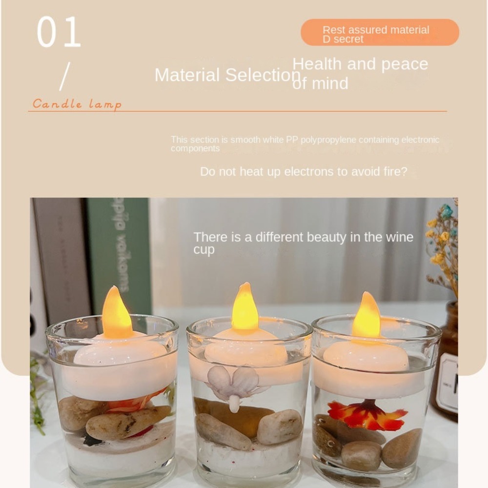 5Pcs Diwali Diya LED Light Flo - Lighting Decoration For Diwali recension och pris
