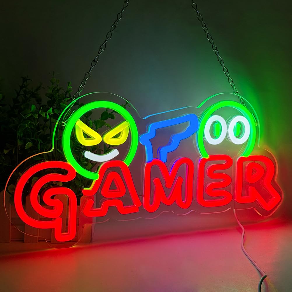 Gamer Neon Sign LED Wall Light - Lighting Decor For Wedding recension och pris