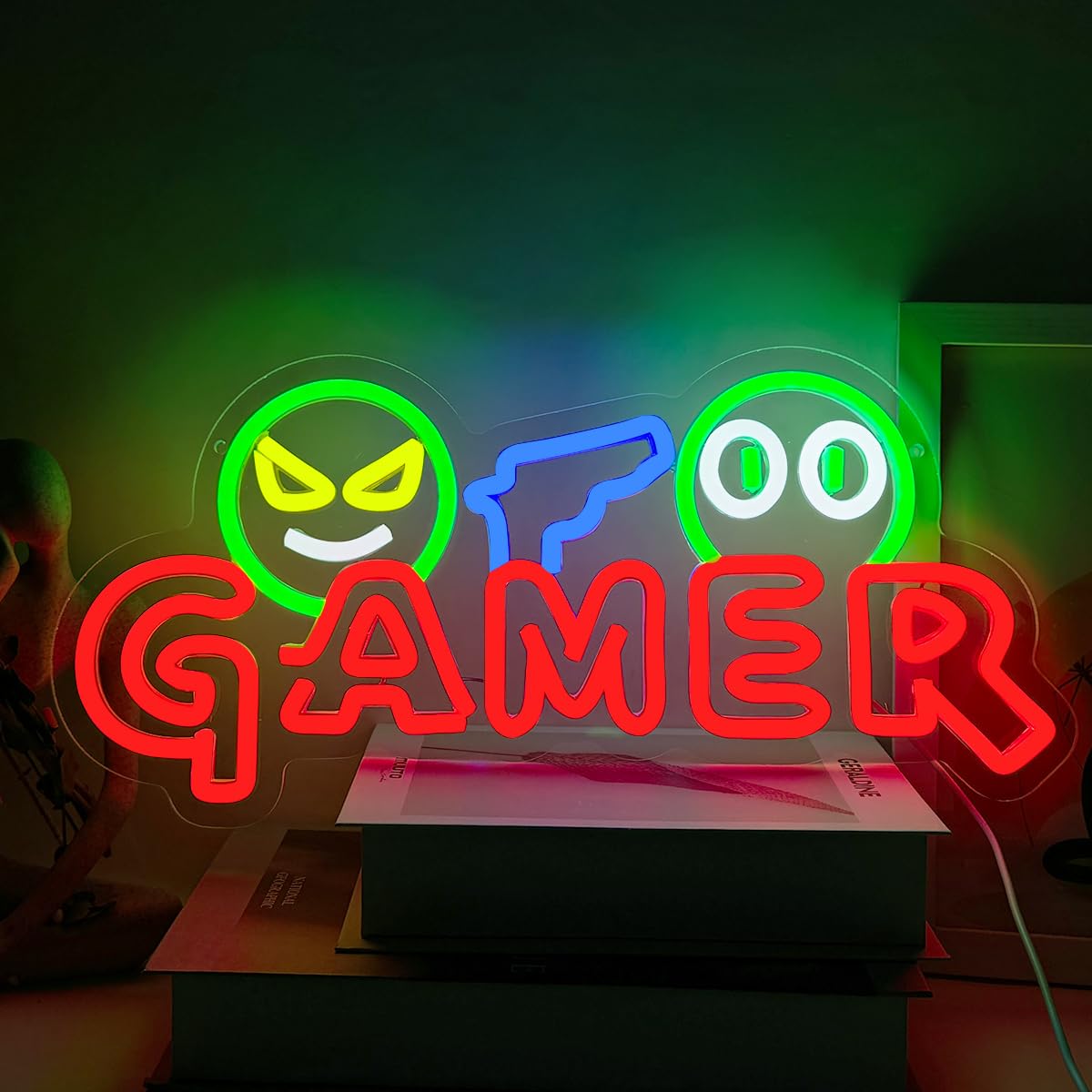 Gamer Neon Sign LED Wall Light - Lighting Decor For Wedding recension och pris