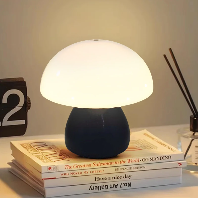 Mushroom Led Table Lamp Chargi - Mushroom Table Lamp recension och pris