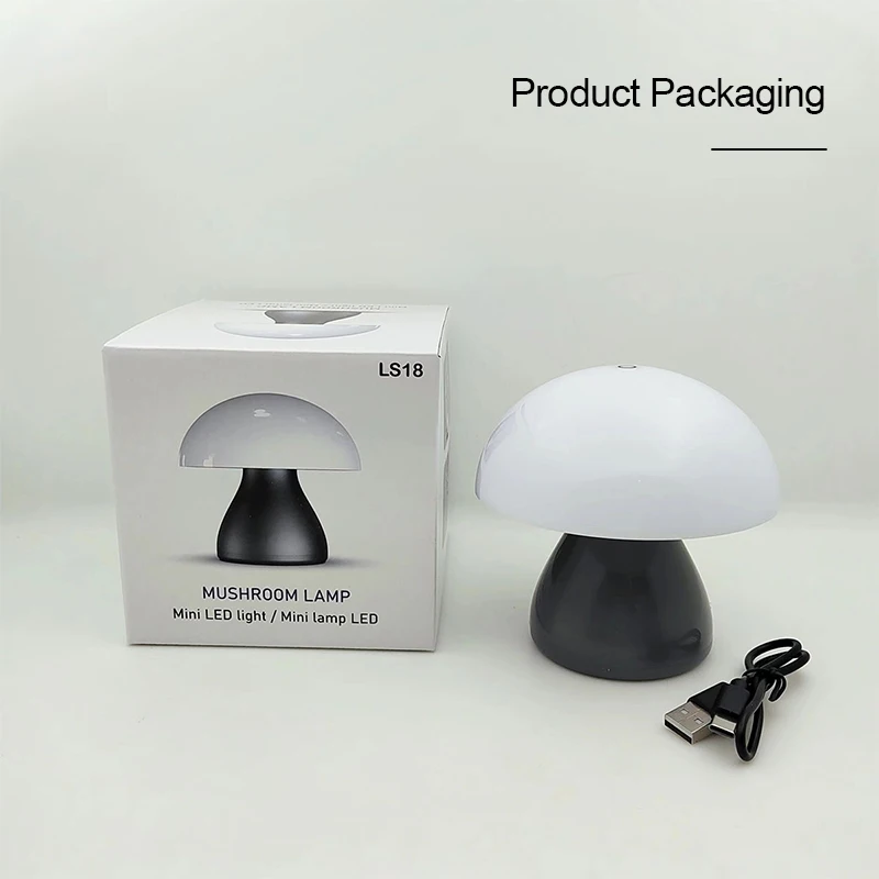 Mushroom Led Table Lamp Chargi - Mushroom Table Lamp recension och pris