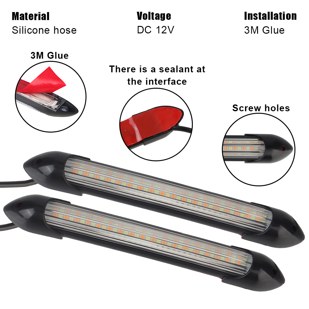 Car Styling Turn Signal Waterp - Ambient Led Strip recension och pris