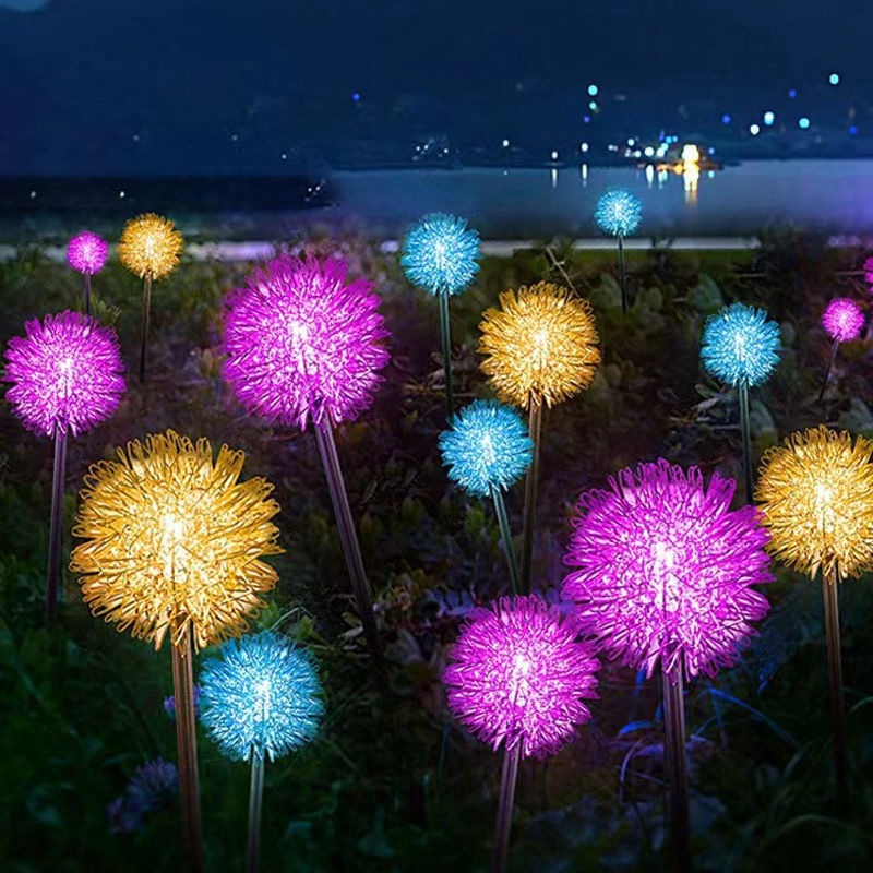 10 Combo Solar Dandelion Ball  - Lighting Decor For Wedding recension och pris