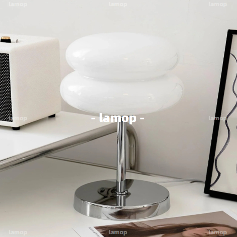 Bauhaus Cream‑Globe Table Lamp - Lighting Decor Room recension och pris
