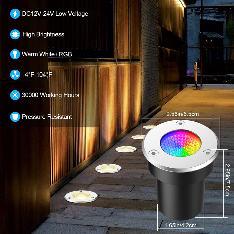 RGBW Low Voltage Landscape Lig - Colour Changing Bulb recension och pris