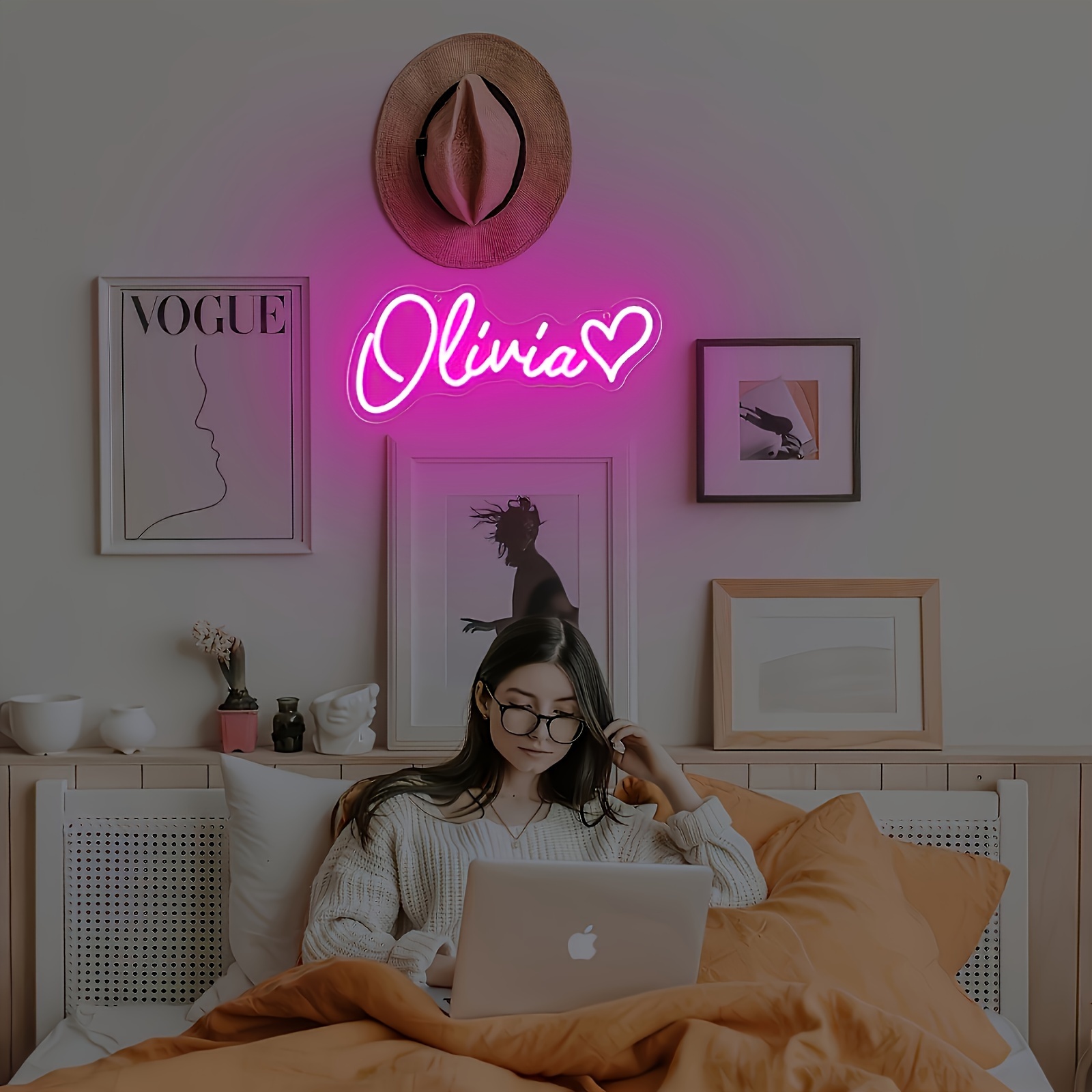 Custom Neon LED Wall Sign with - Lighting Decor For Wedding recension och pris