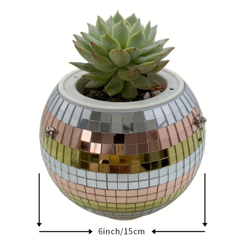 Unique Handcrafted Bohemian-In - Disco Ball Mirror recension och pris