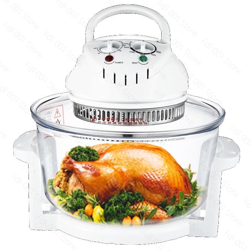 Glass Air fryer Light wave fur - Lighting Visual recension och pris