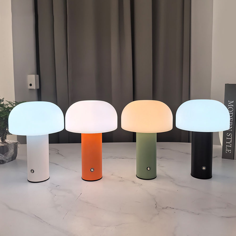 New Mushroom Lamp LED Charging - Mushroom Table Lamp recension och pris