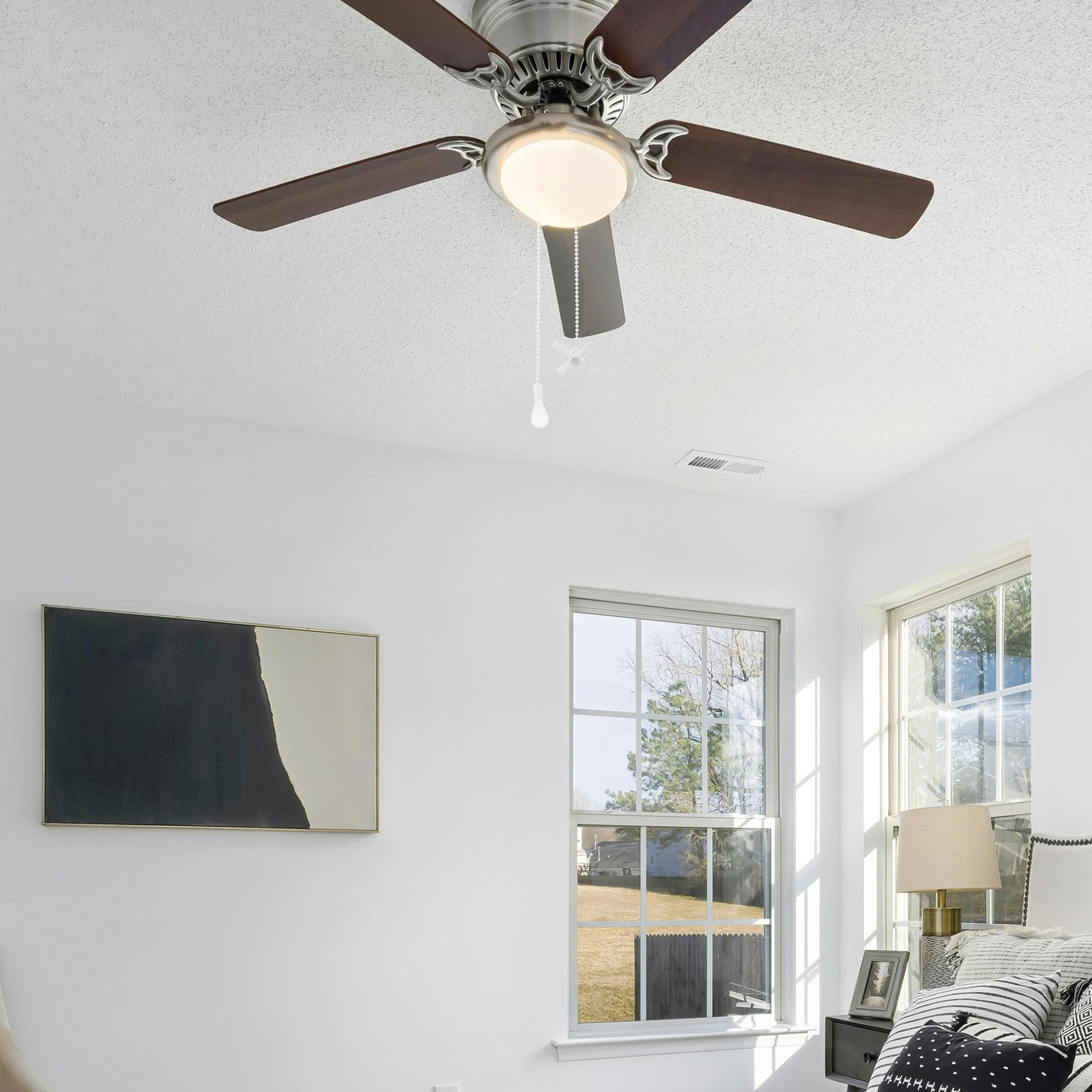 2Pcs Vintage Beaded Ceiling Fa - Decor Lighting Ceiling Fans recension och pris