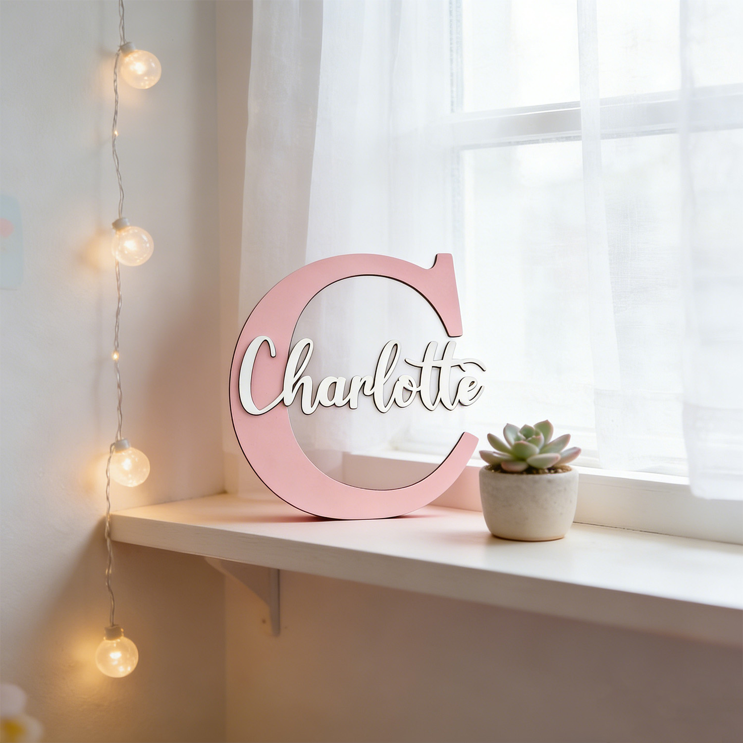 1pc Custom Two Layer Light Pur - Lighting Decor For Wedding recension och pris