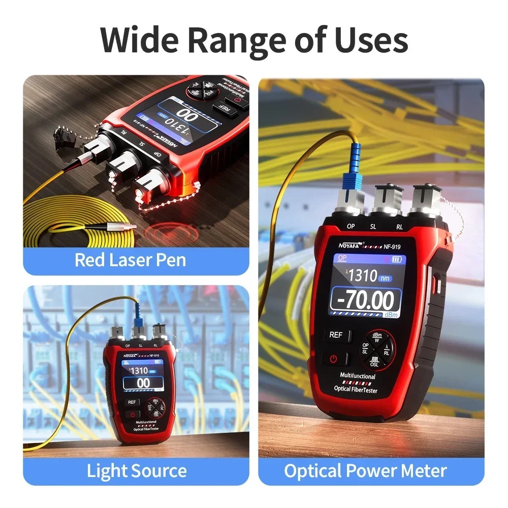 NOYAFA Fiber Optic Tester Opti - Lighting Visual recension och pris