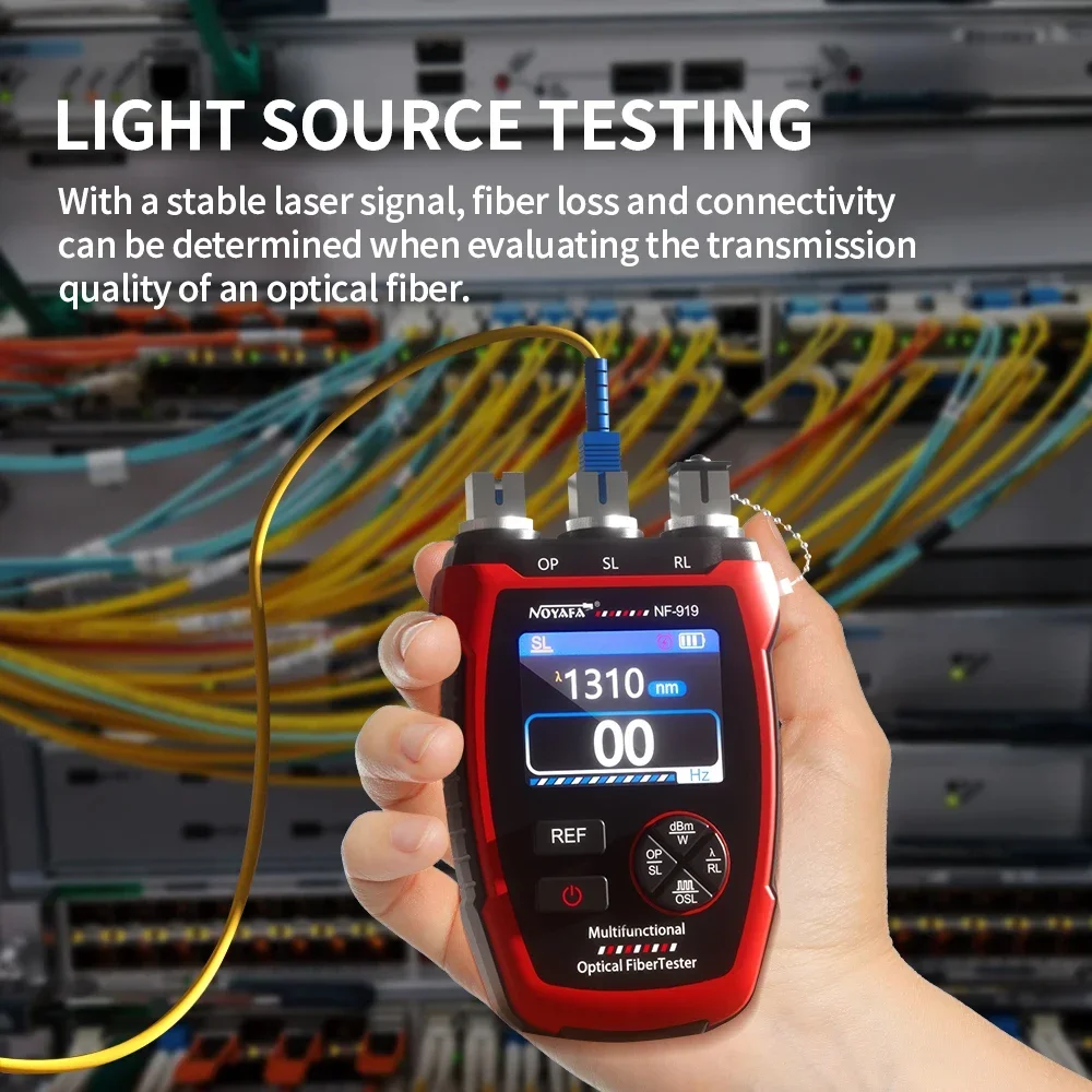 NOYAFA Fiber Optic Tester Opti - Lighting Visual recension och pris
