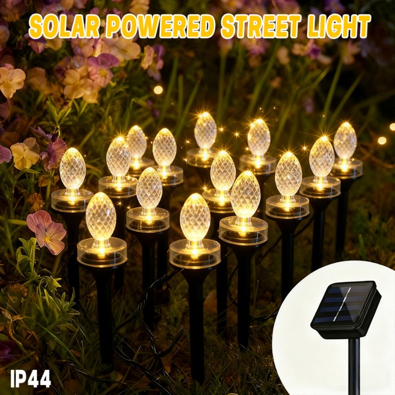 New Solar Garden Lamp, 20 LED  - Outdoor Lighting Wedding Decor recension och pris