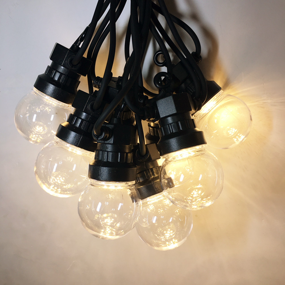 IP65 G50 White Cable Milky Bal - Outdoor Lighting Wedding Decor recension och pris