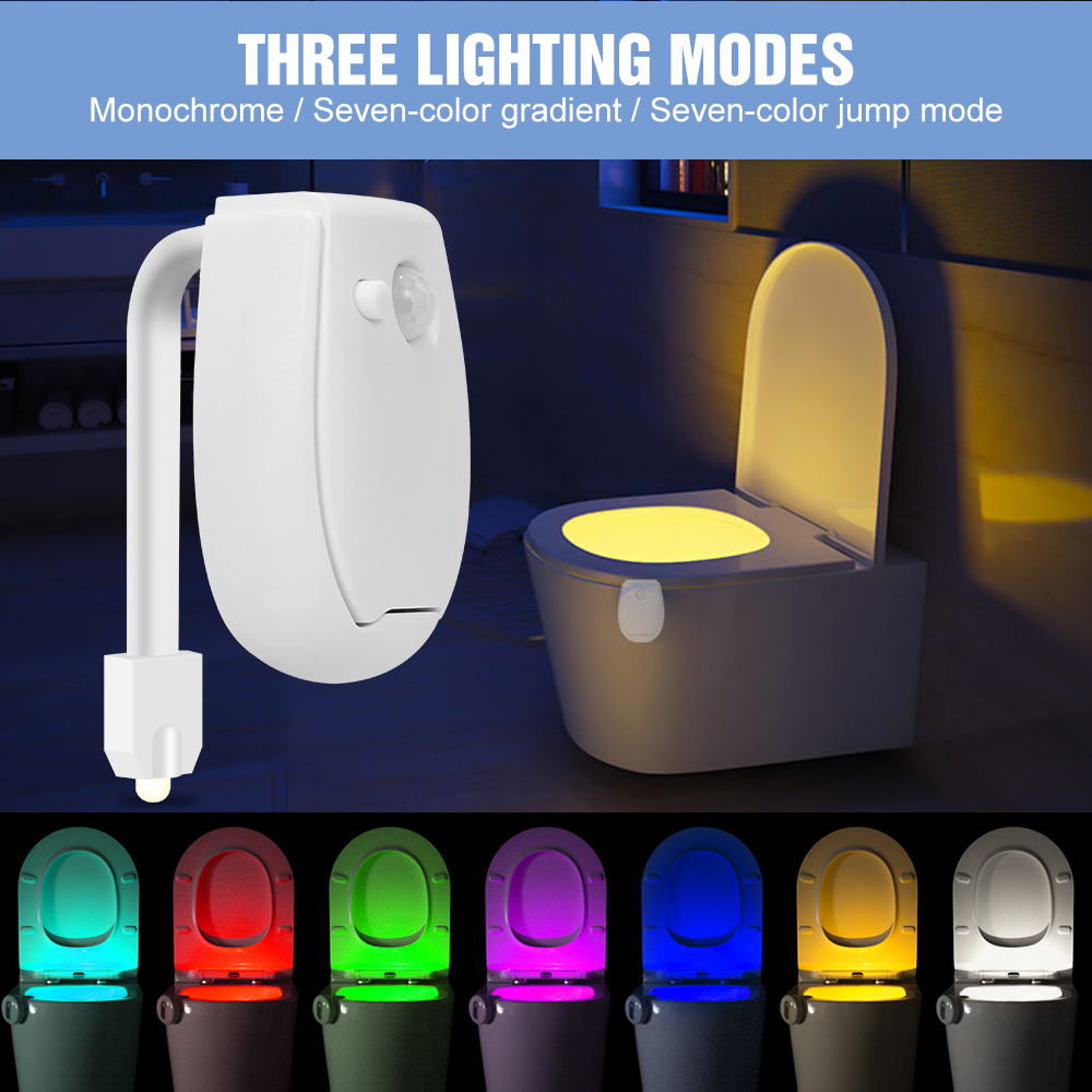 2-Packs LED Toilet Lamp Smart  - Colour Changing Bulb recension och pris
