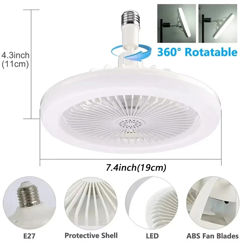 2 In 1 Ceiling Fan Lamps 3 Spe - Decor Lighting Ceiling Fans recension och pris