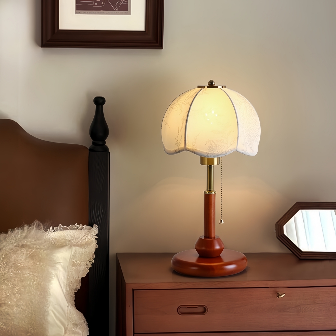Vintage Scalloped Dome Table L - Lighting Decor Room recension och pris