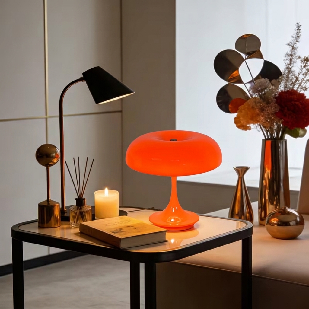 1/2PCS LED Mushroom Table Lamp - Mushroom Table Lamp recension och pris