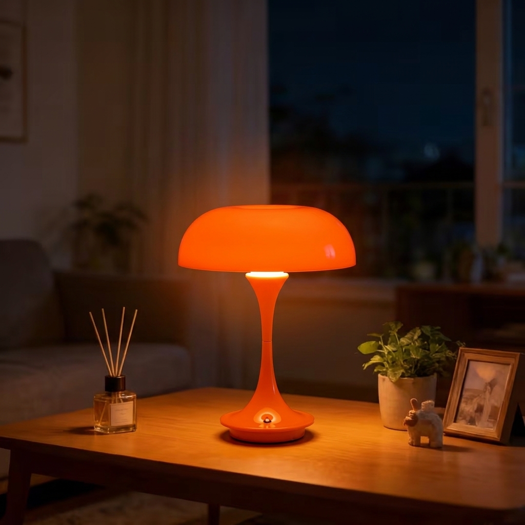 1/2PCS LED Mushroom Table Lamp - Mushroom Table Lamp recension och pris