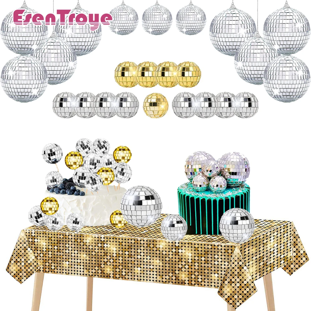 70s 80s 90s Disco Birthday Par - Disco Ball Mirror recension och pris