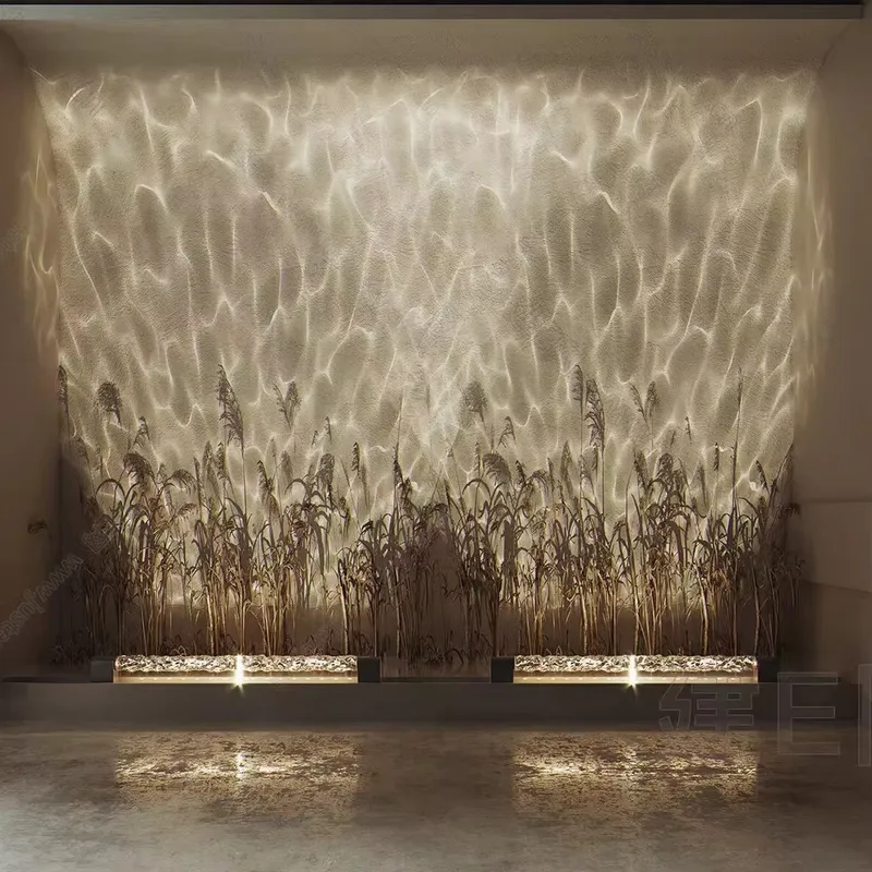 Smart 3D Wall Wash Flame Proje - Lighting Decor Room recension och pris