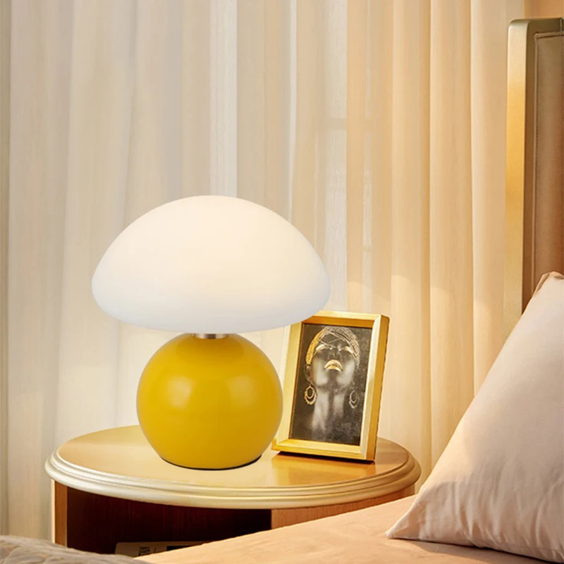 USB Mushroom Night Light Charg - Mushroom Table Lamp recension och pris