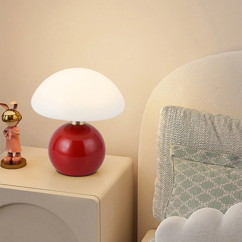 USB Mushroom Night Light Charg - Mushroom Table Lamp recension och pris