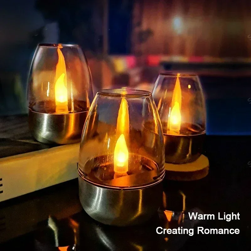 Candles Light LED Solar Flamel - Outdoor Lighting Wedding Decor recension och pris