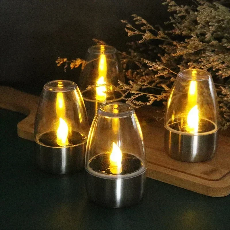 Candles Light LED Solar Flamel - Outdoor Lighting Wedding Decor recension och pris