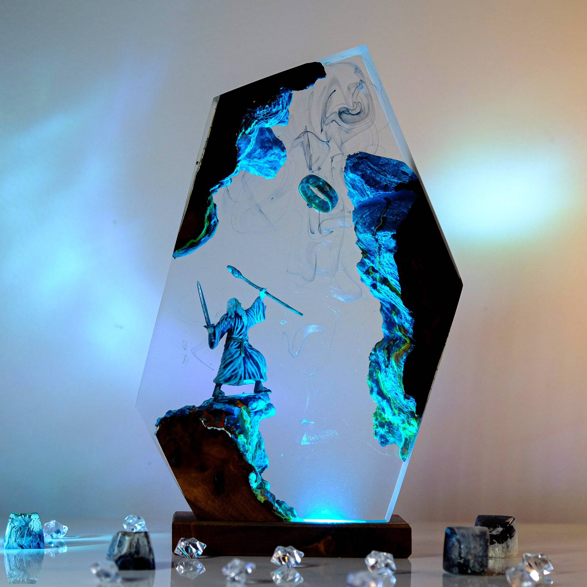 Movie Scence Figure Table Resi - Lighting Decor For Wedding recension och pris