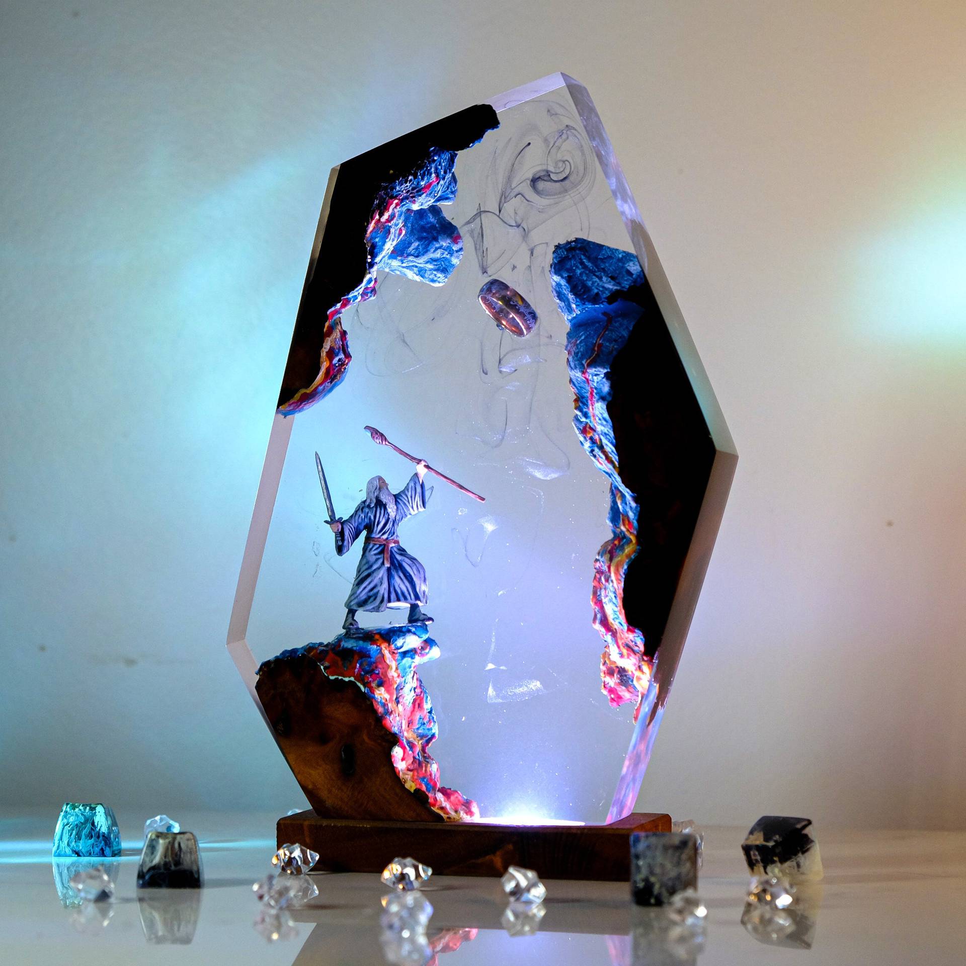 Movie Scence Figure Table Resi - Lighting Decor For Wedding recension och pris