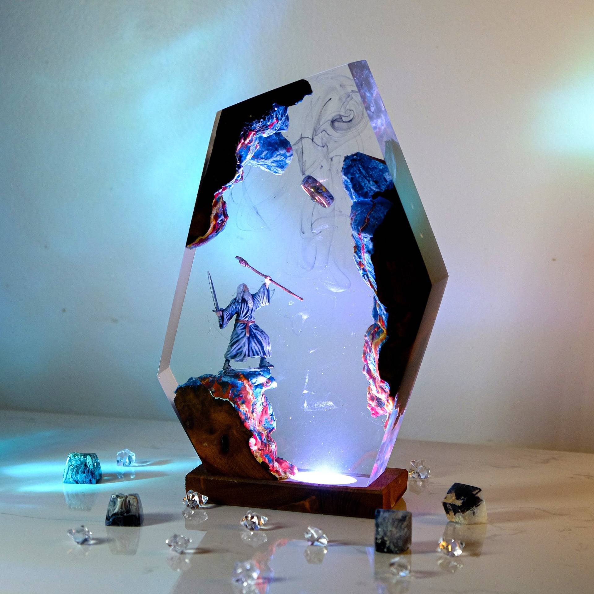 Movie Scence Figure Table Resi - Lighting Decor For Wedding recension och pris