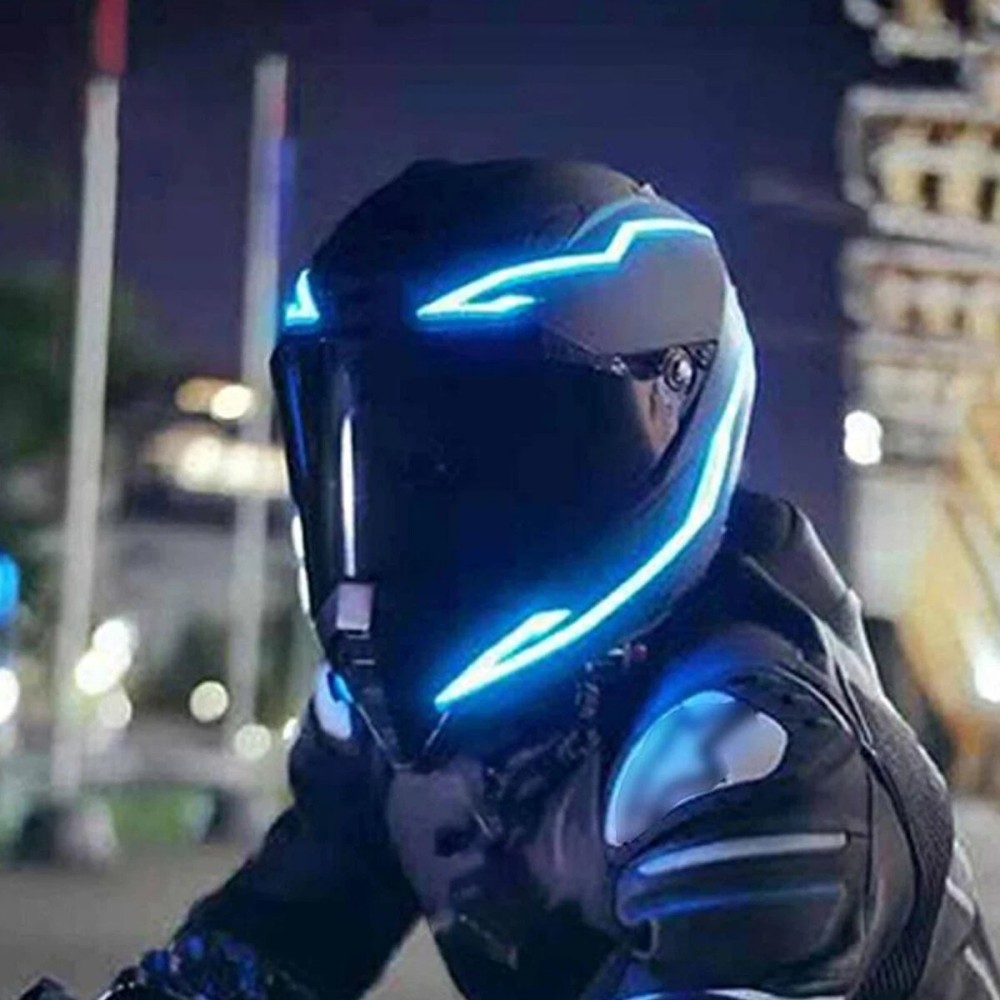 Waterproof Motorcycle Helmet L - Ambient Led Strip recension och pris