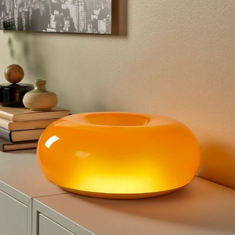 Nordic Donut Lamp Bauhaus Medi - Mushroom Table Lamp recension och pris