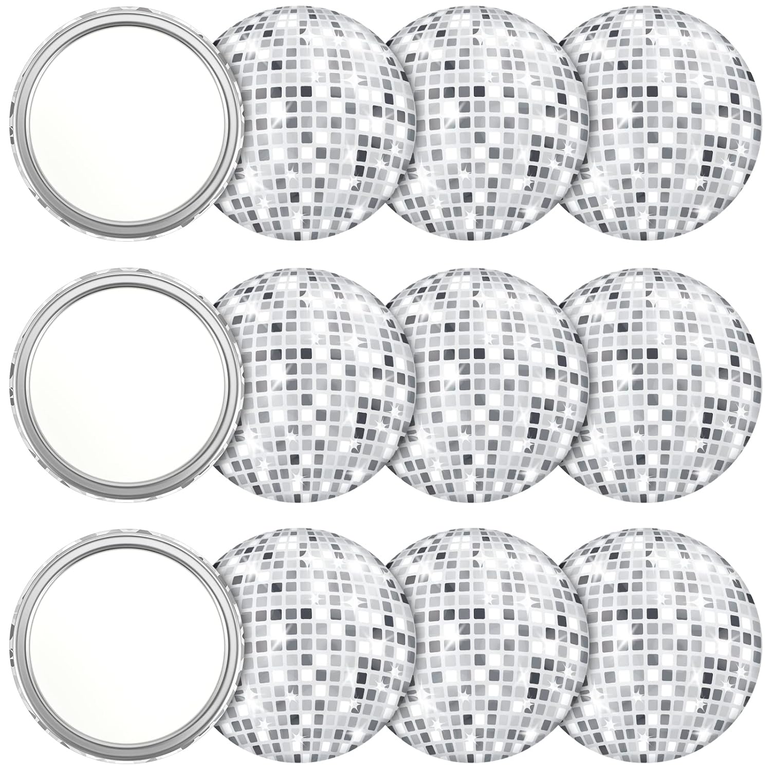 Disco Ball Compact Mirror Vint - Disco Ball Mirror recension och pris