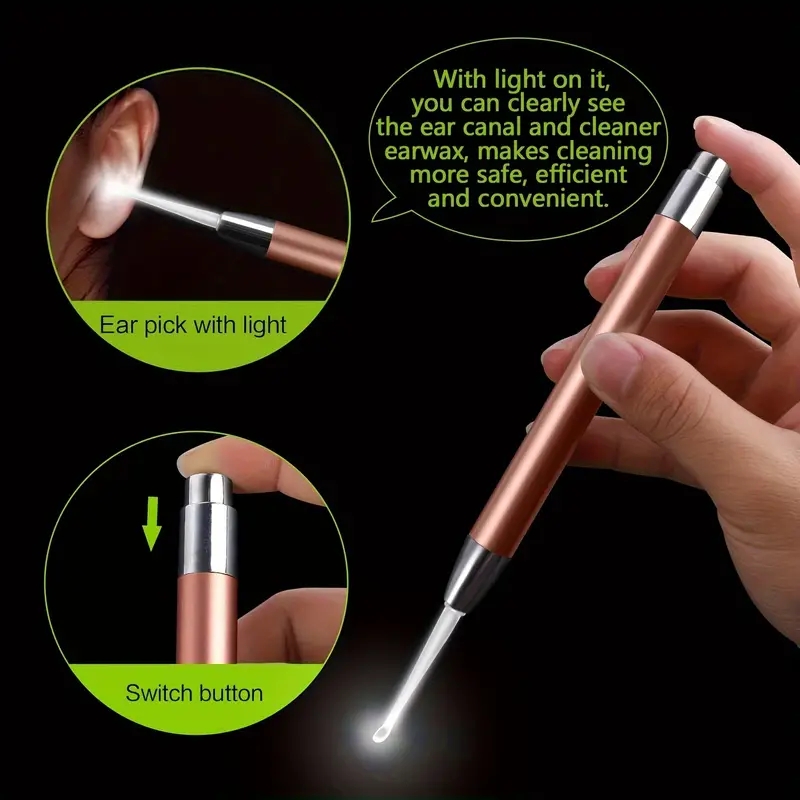 Stainless Steel Luminous Ear S - Lighting Visual recension och pris
