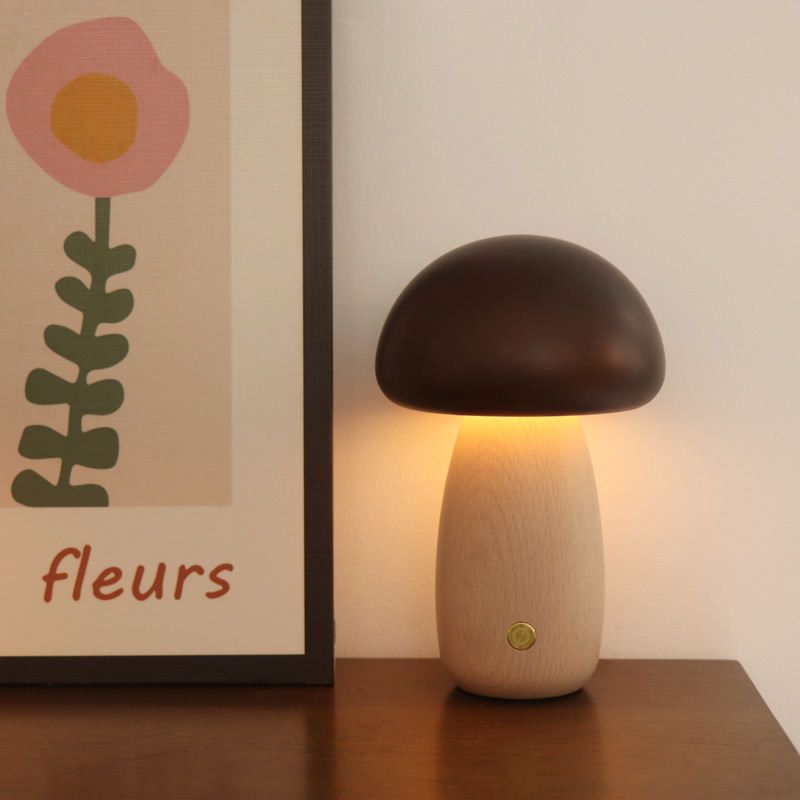 LED Mushroom Night Light Touch - Mushroom Table Lamp recension och pris