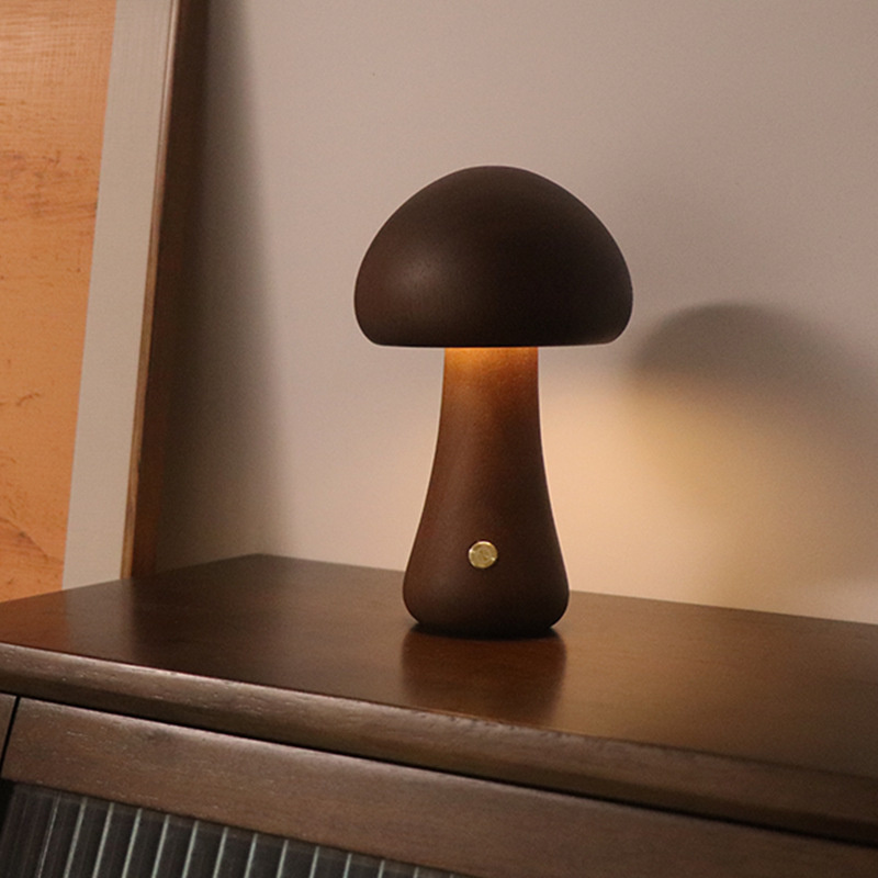 LED Mushroom Night Light Touch - Mushroom Table Lamp recension och pris