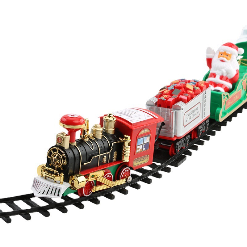 Electric Christmas Train Set M - Lighting Tree Decor recension och pris