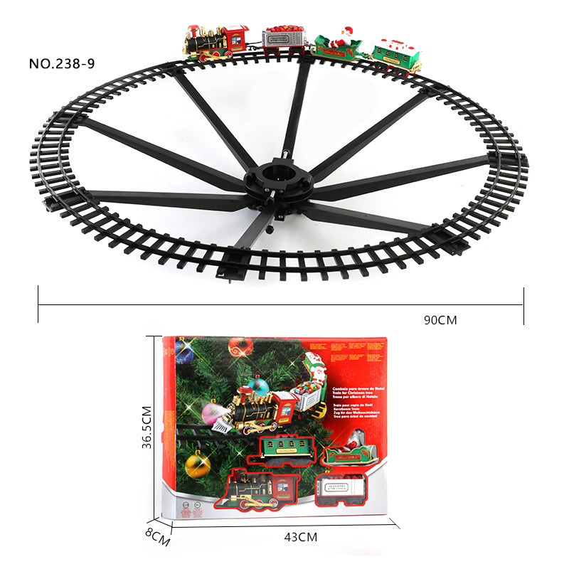 Electric Christmas Train Set M - Lighting Tree Decor recension och pris