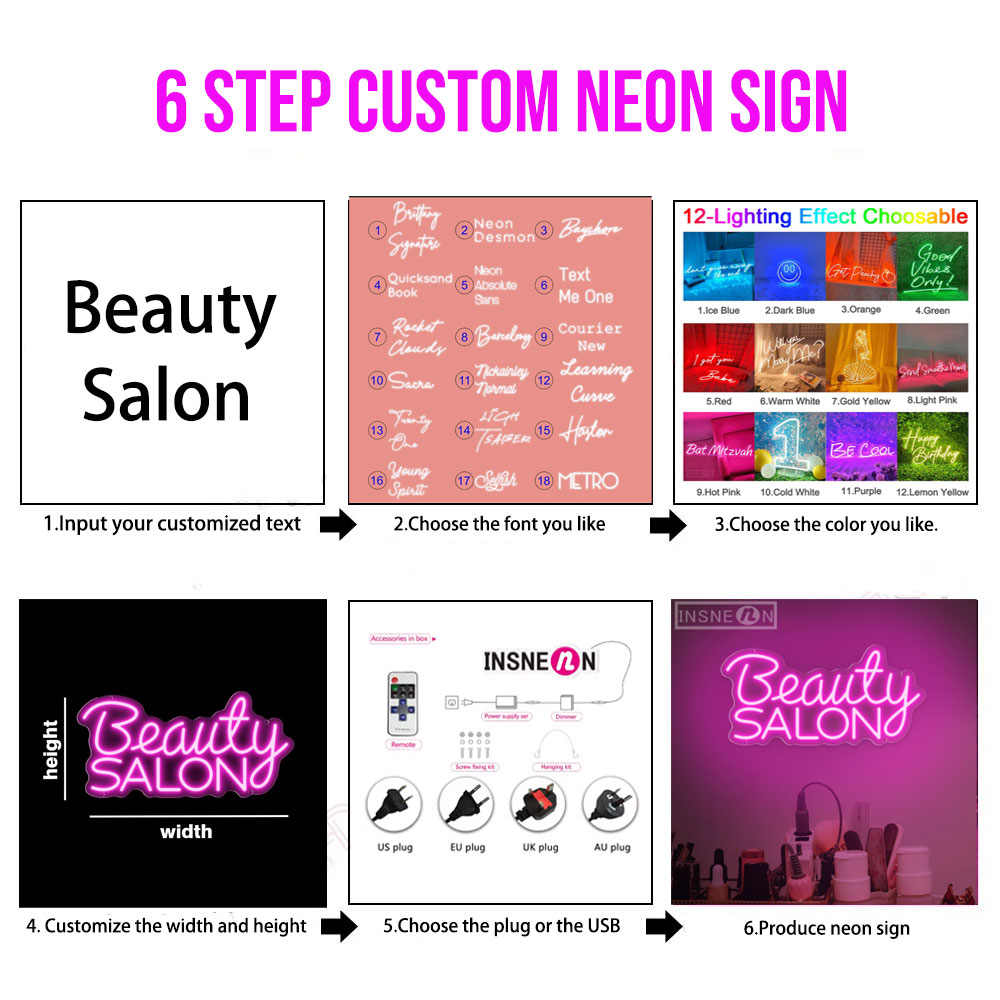 Custom Led Neon Signs LED Ligh - Lighting Decor For Wedding recension och pris