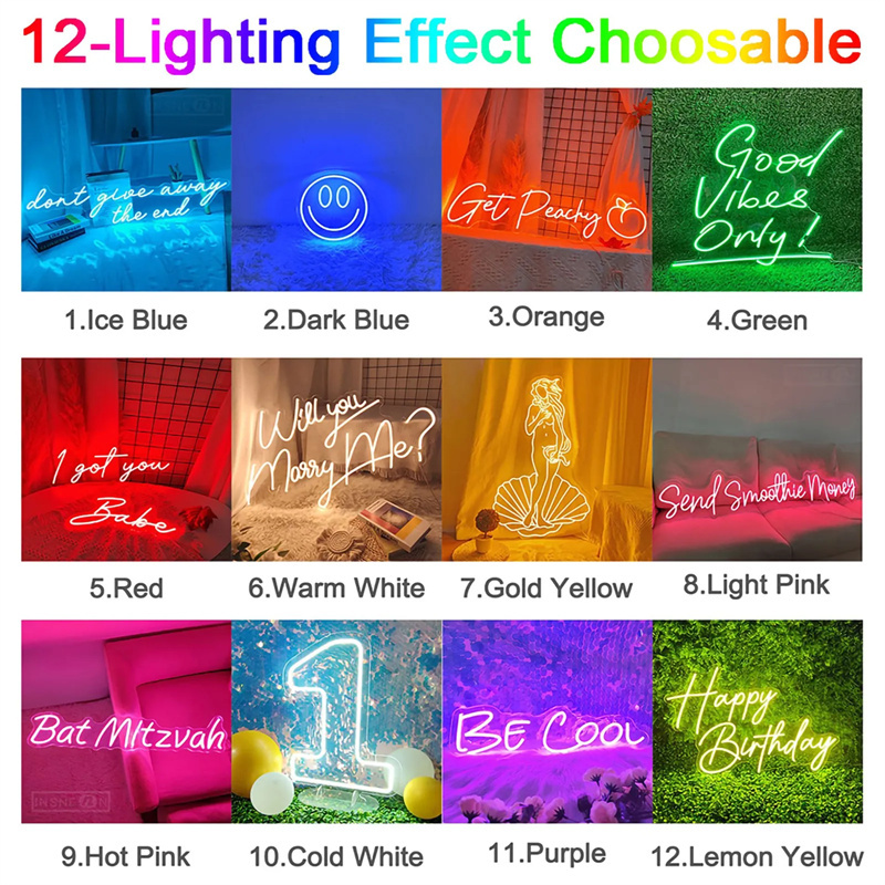 Custom Led Neon Signs LED Ligh - Lighting Decor For Wedding recension och pris