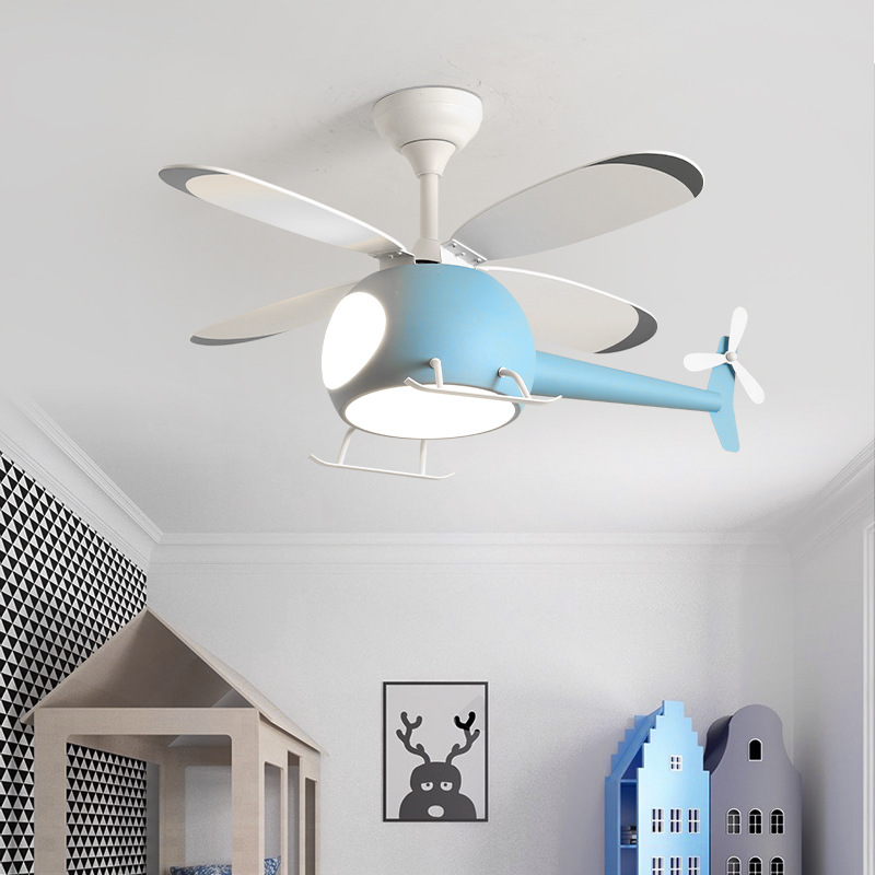 Modern Creative Cartoon Plane  - Decor Lighting Ceiling Fans recension och pris