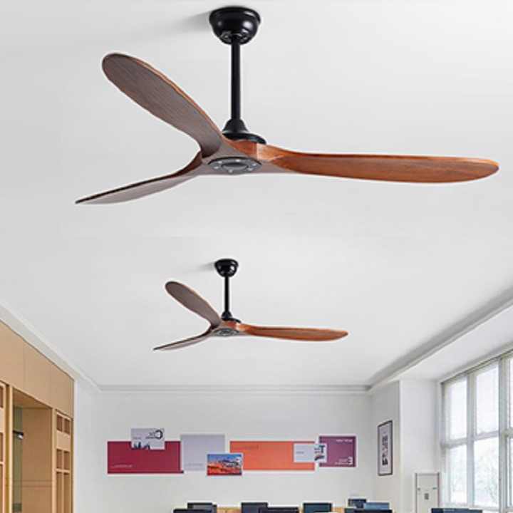 42 52 60in Ceiling Fan Wood In - Decor Lighting Ceiling Fans recension och pris