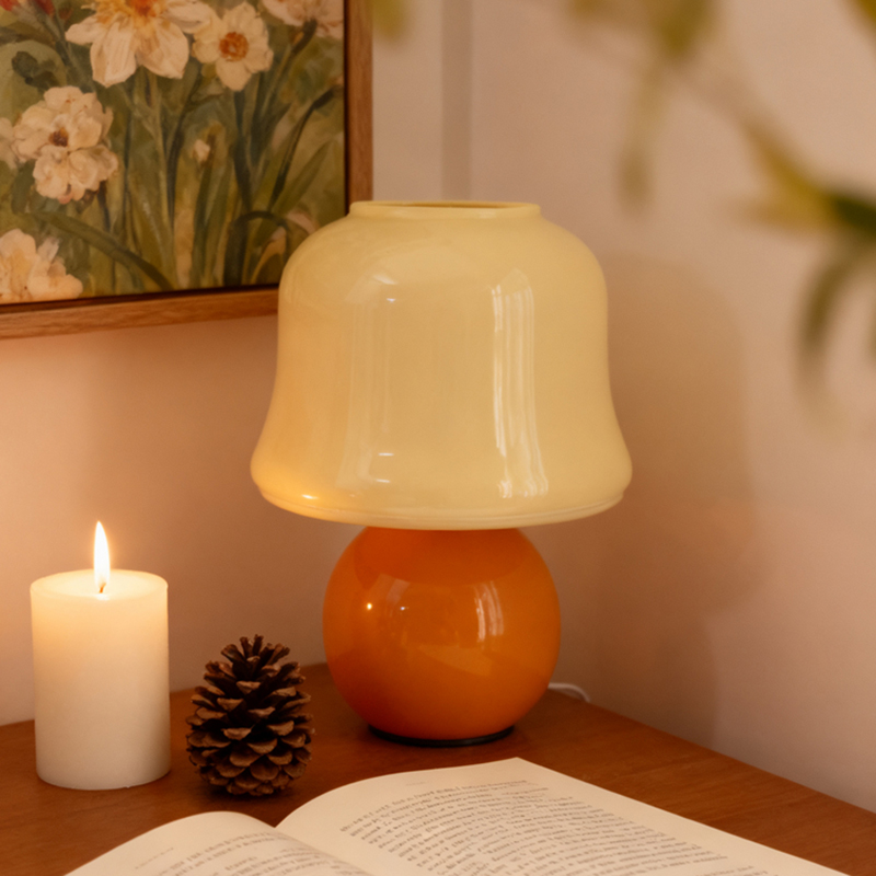 Modern Minimalist Mushroom Des - Mushroom Table Lamp recension och pris