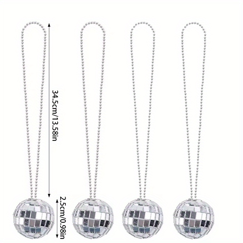 5-10Pcs Mirror Disco Ball Neck - Disco Ball Mirror recension och pris