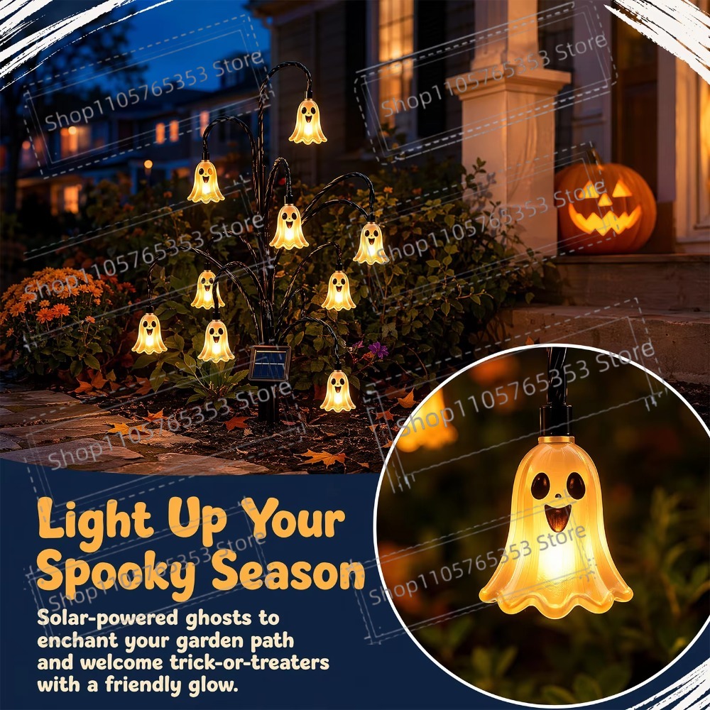 Halloween Solar Lantern Outdoo - Lighting Tree Decor recension och pris